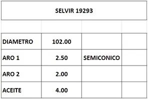 AROS 102.0mm DAIHATSU DELTA (14B)  STD CTI