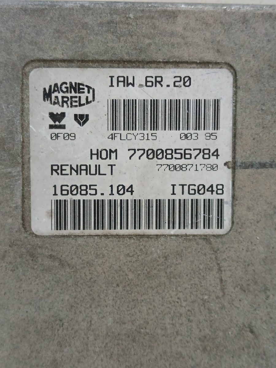 Centralita Motor Uce Renault Twingo (CO6) 1993-2007 1.2 (C066/67/68) 1.2L 40kW 7700856784