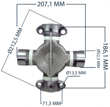 CRUCETA 52.30mm VW MOTOR MAN EURO 5