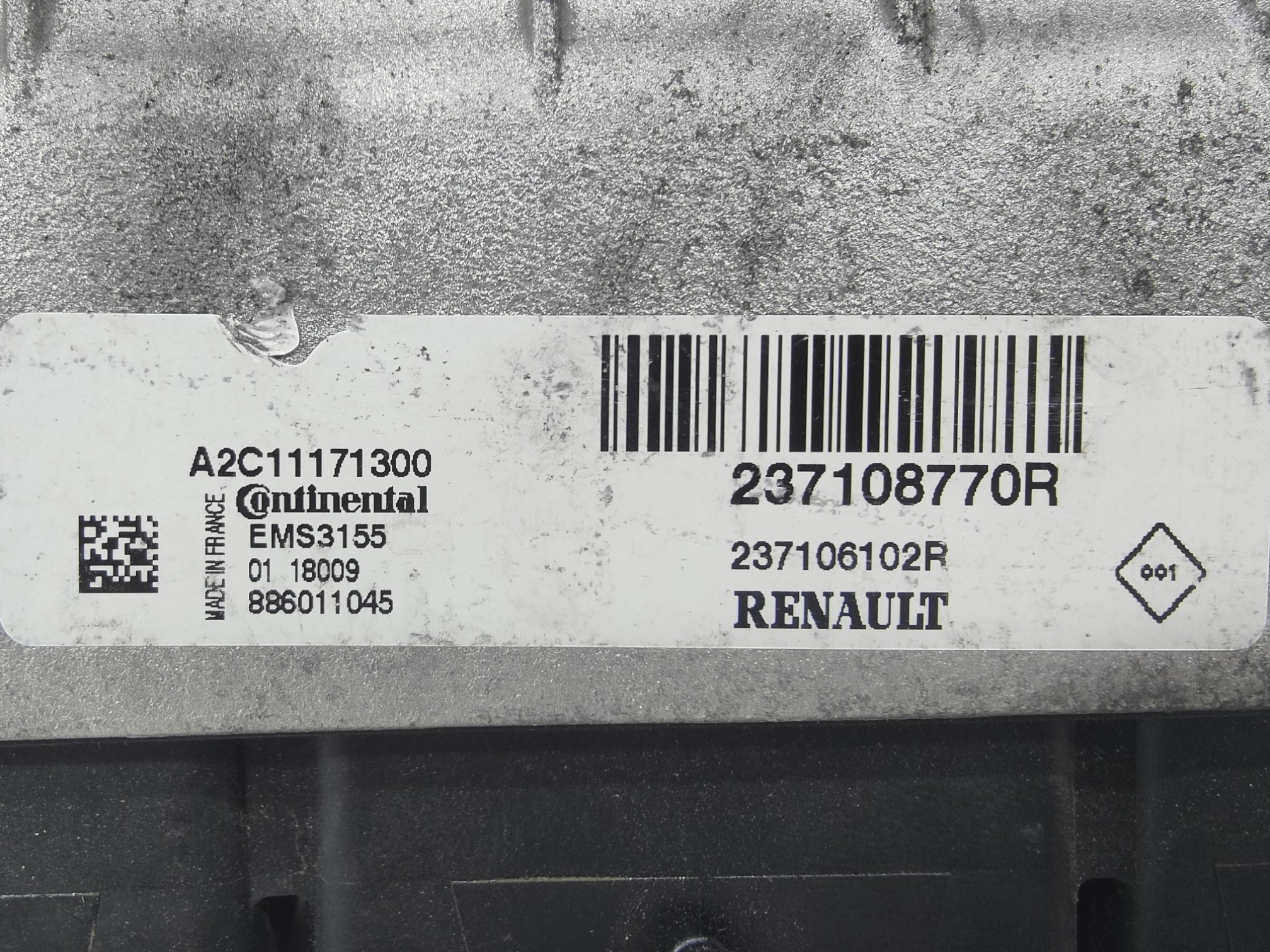 ECU de motor Renault Clio 1.2 , Ref: 11028-K3C11