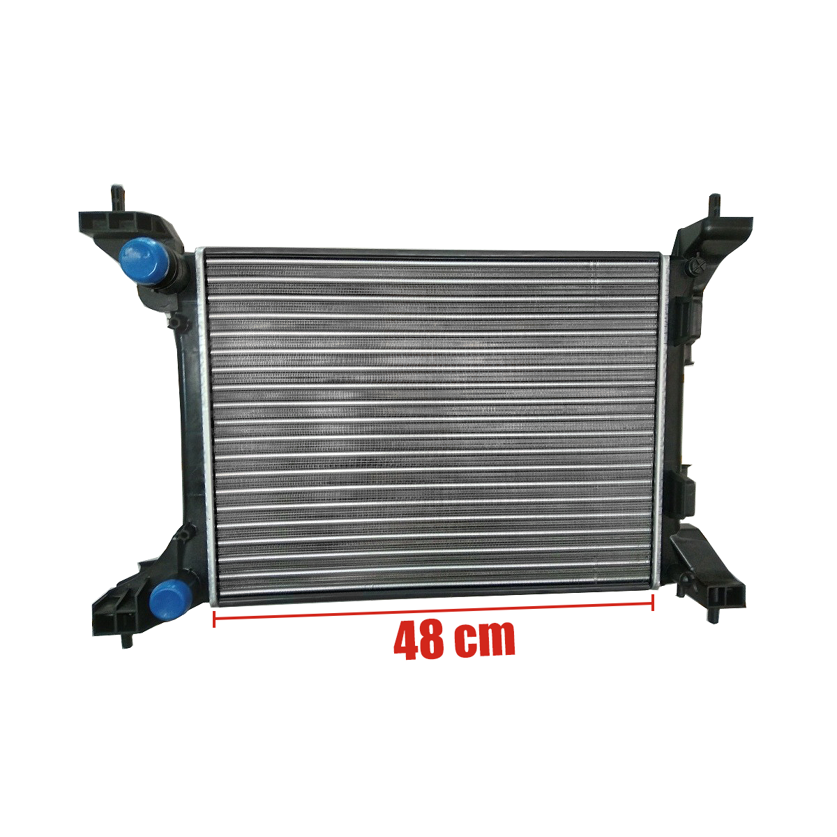 Radiador Fiat Uno evo Fiorino evo Mobi Palio 1.4 Con Aire Calce de Electro Denso