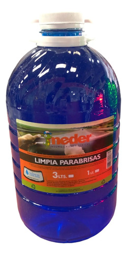 Liquido Limpiaparabrisas Azul 3l