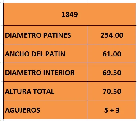 Campana de freno