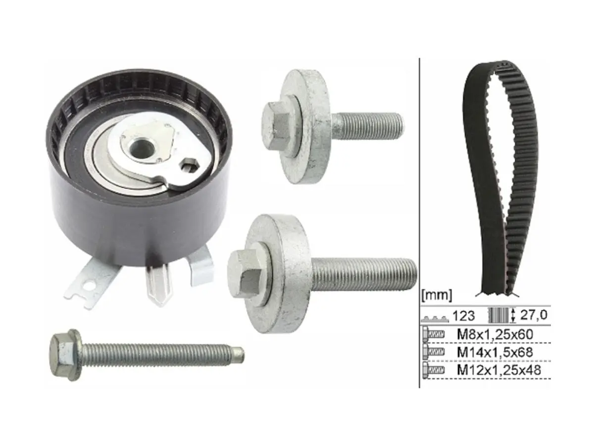 Kit Distr S/Bomba Agua Renault Clio/Logan 01-25