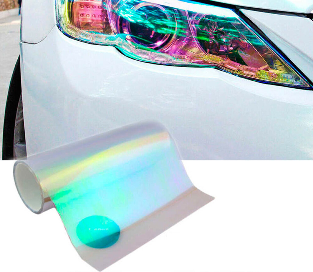 ACCESORIO EXTERIOR - LAMINA FILM 30CM P/FAROS CAMALEON TRANSPARENTE X M