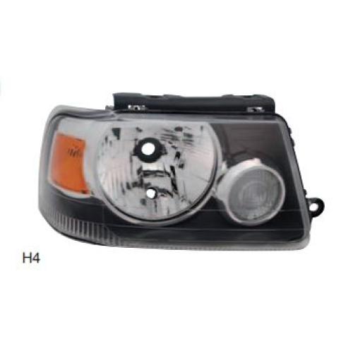 SEMIOPTICA FORD RANGER DER. 2005...2009 H4 TYC E7004851-20C075056B- 20C07505RH
