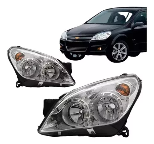 Par de faros delanteros