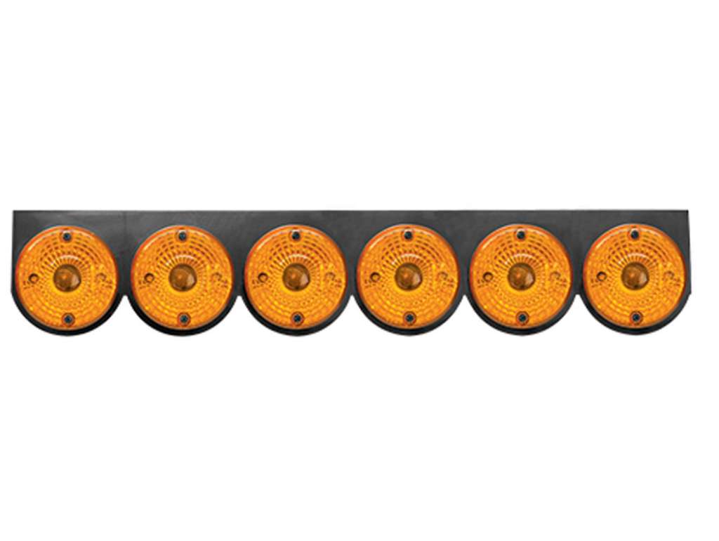 FARO TRASERO   UNIV. MODULO 6 FAROS ROJO