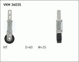 Tensor de correa de alternador