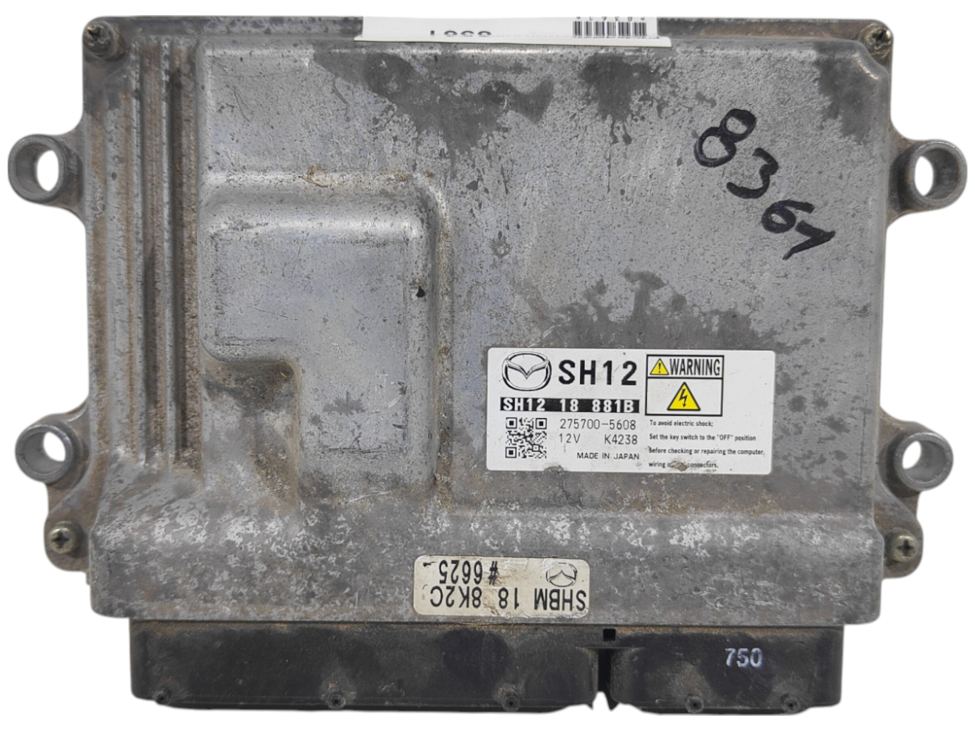 ECU de motor Mazda 3 III 2.2 SKYACTIV-D 110KW 150CV , Ref: 8361-K3B7