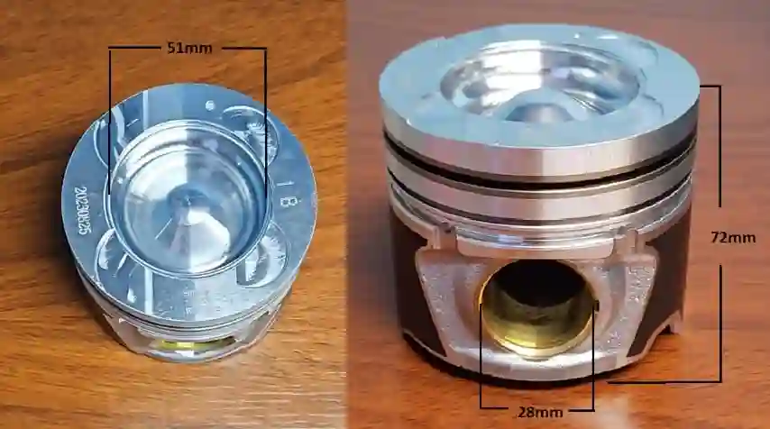 Juego de pistones de motor de 83mm para GWM Wingle 6 y 7 2.0D, tamaño estándar, sin perno