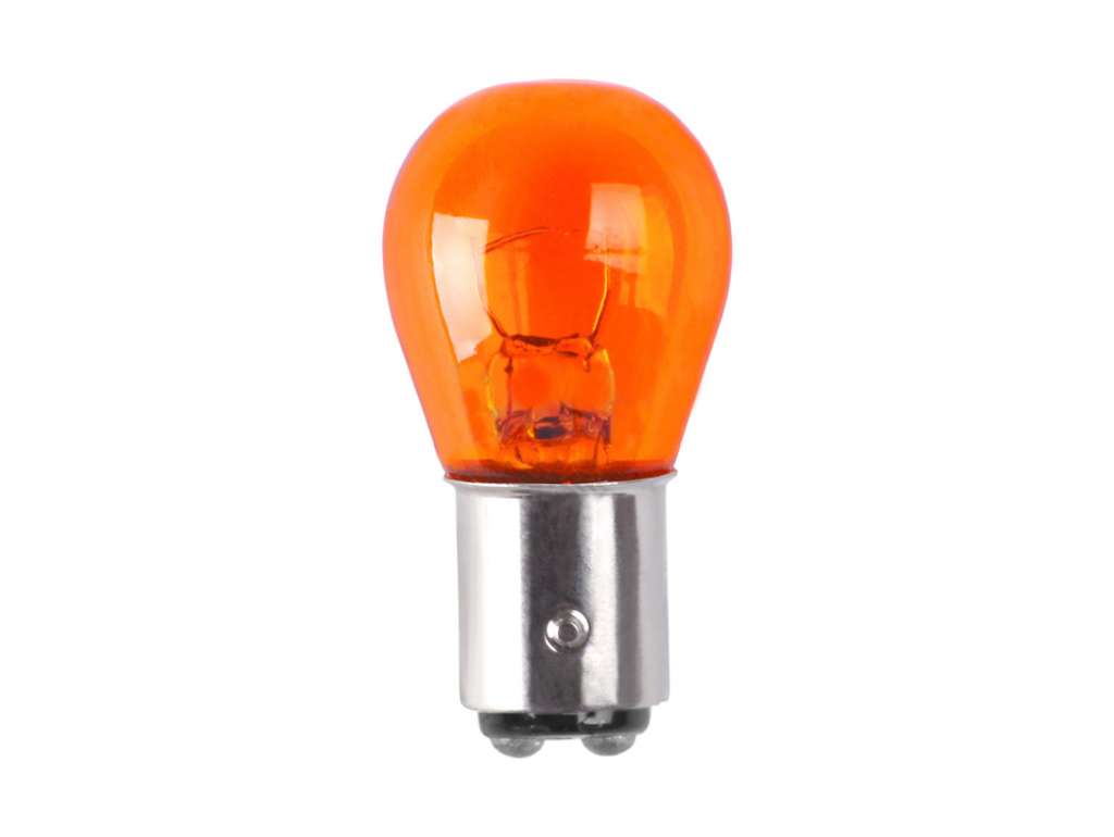 Lámpara de señalización 12V 21/5W 2 polos ámbar