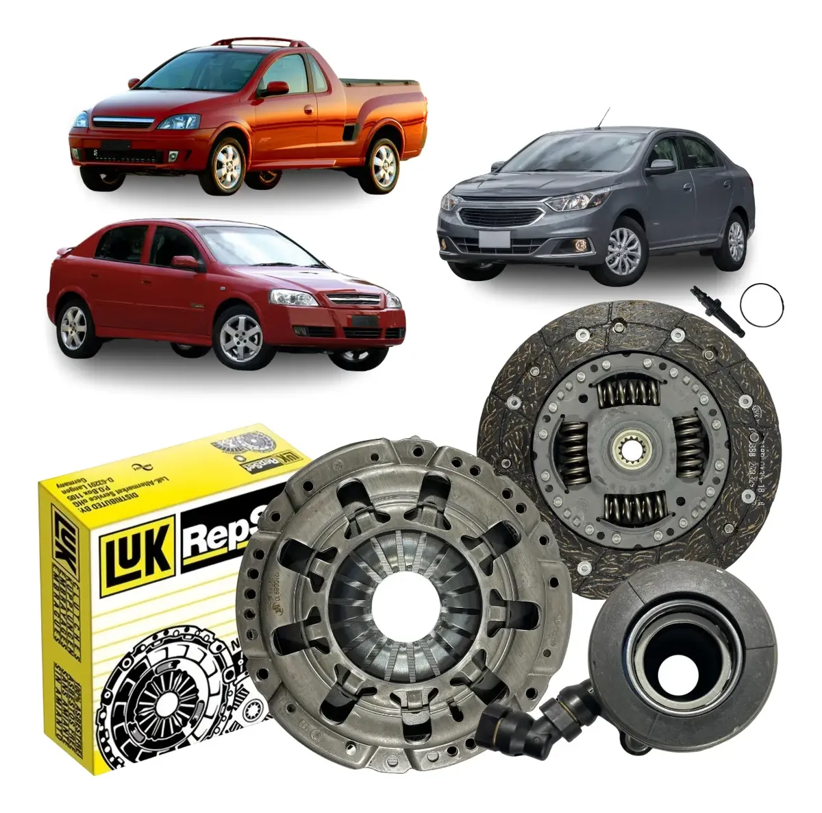Kit de embrague con actuador LuK para Astra, Vectra, Cobalt 2.0 8v
