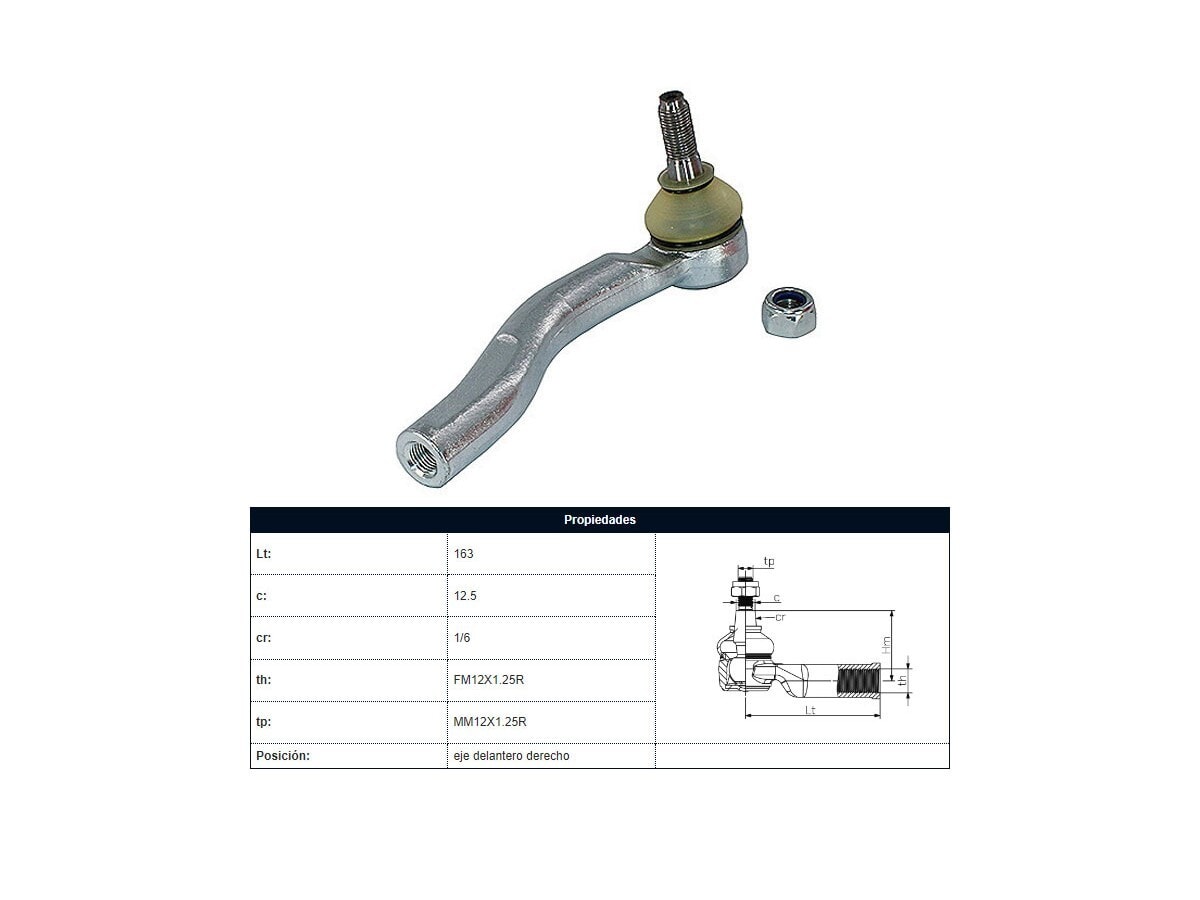 Puntero Citroen C1, Peug 108/107 08-25 Der