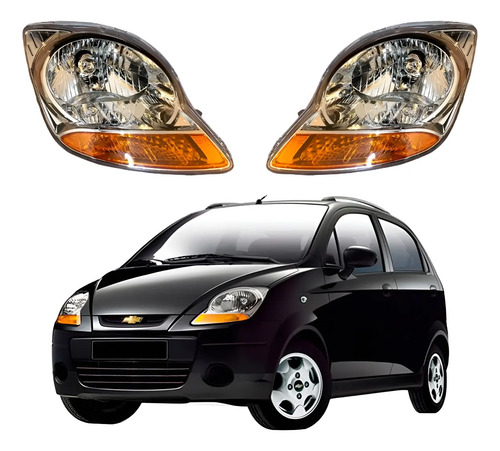 Kit Semiopticas Delanteras Chevrolet Spark