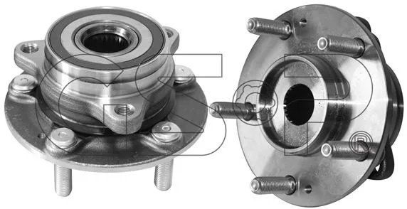 Maza de rueda delantera con rulemán y sensor ABS