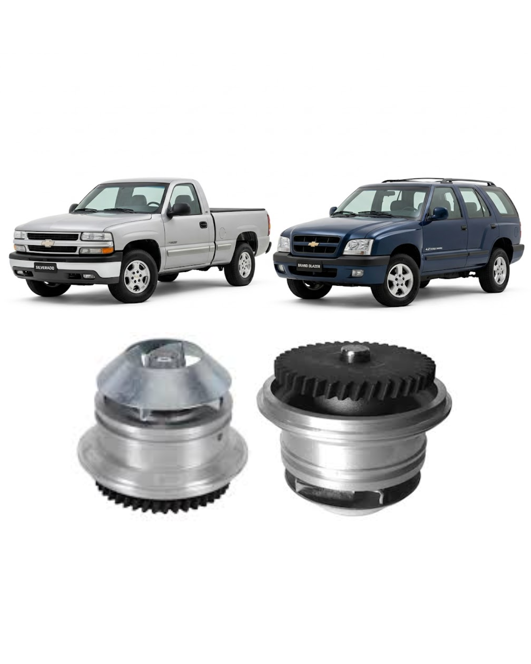 Bomba de Agua VMG – Chevrolet Silverado 98 Motor MWM Sprint (Modelos 1997 a 2002)