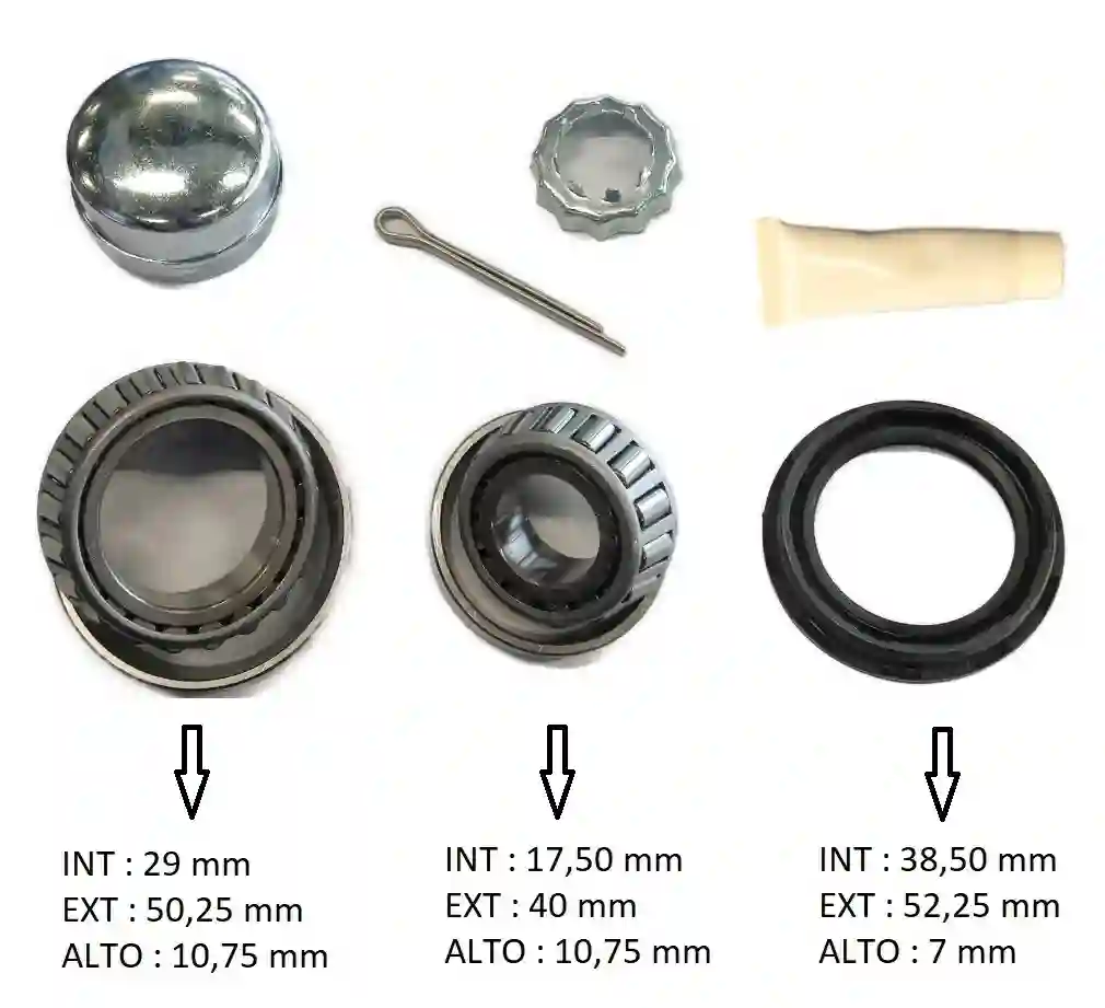RULEMAN R/TRA VW (LM11749/10+331274) (KIT) GSP