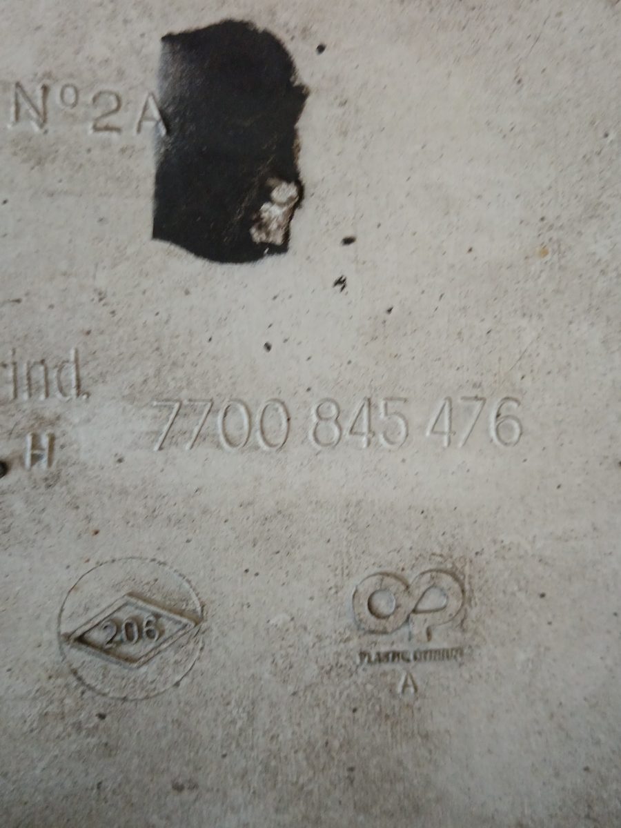 Paragolpes Delantero Renault Clio I Phase III desde 1996 RN 7700845476