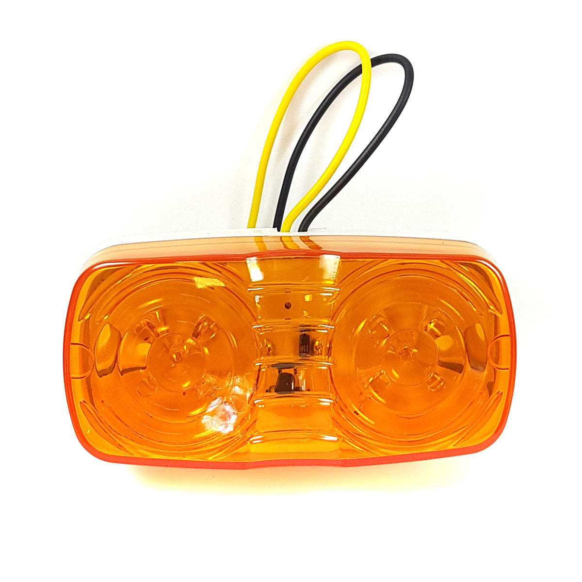 Luz LED de posición lateral rectangular ámbar 24V