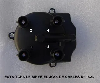TAPA DISTRIBUIDOR TOYOTA COROLLA-TERCEL 88