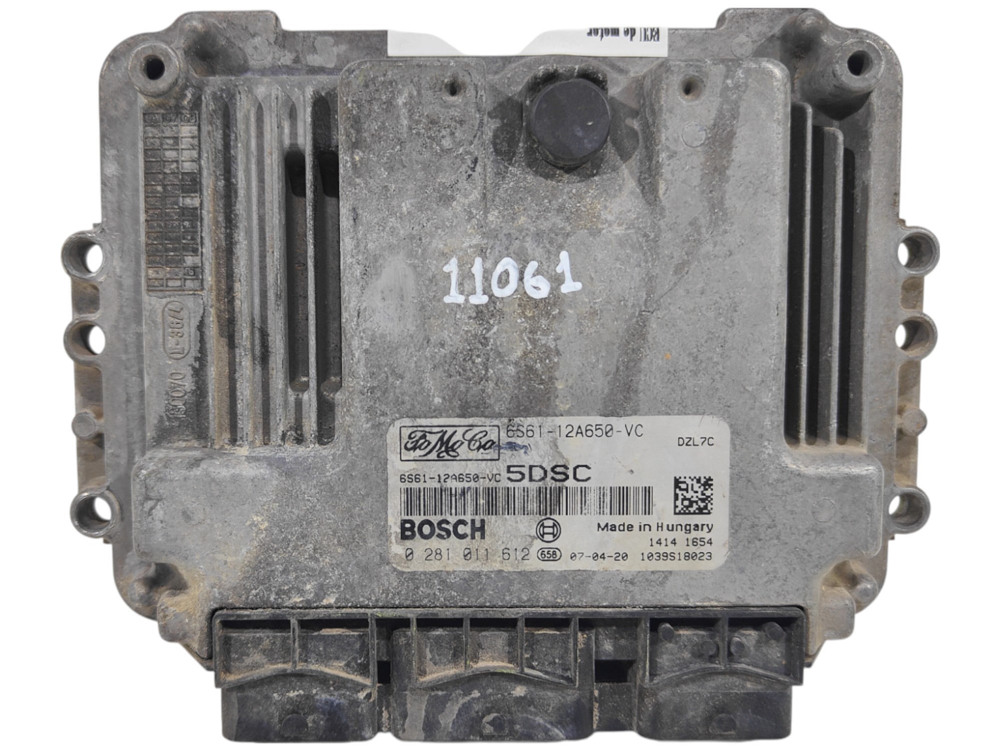 ECU de motor Ford FIESTA 1.6 TDCI 90HP 2007, Ref: 11061-K3C9