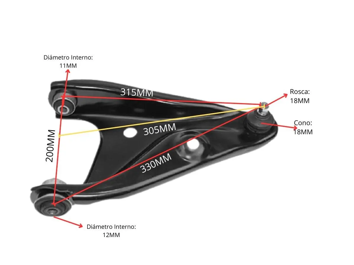 Parilla Suspension Delantera Renault Sandero Logan Stepway 08-25 Der