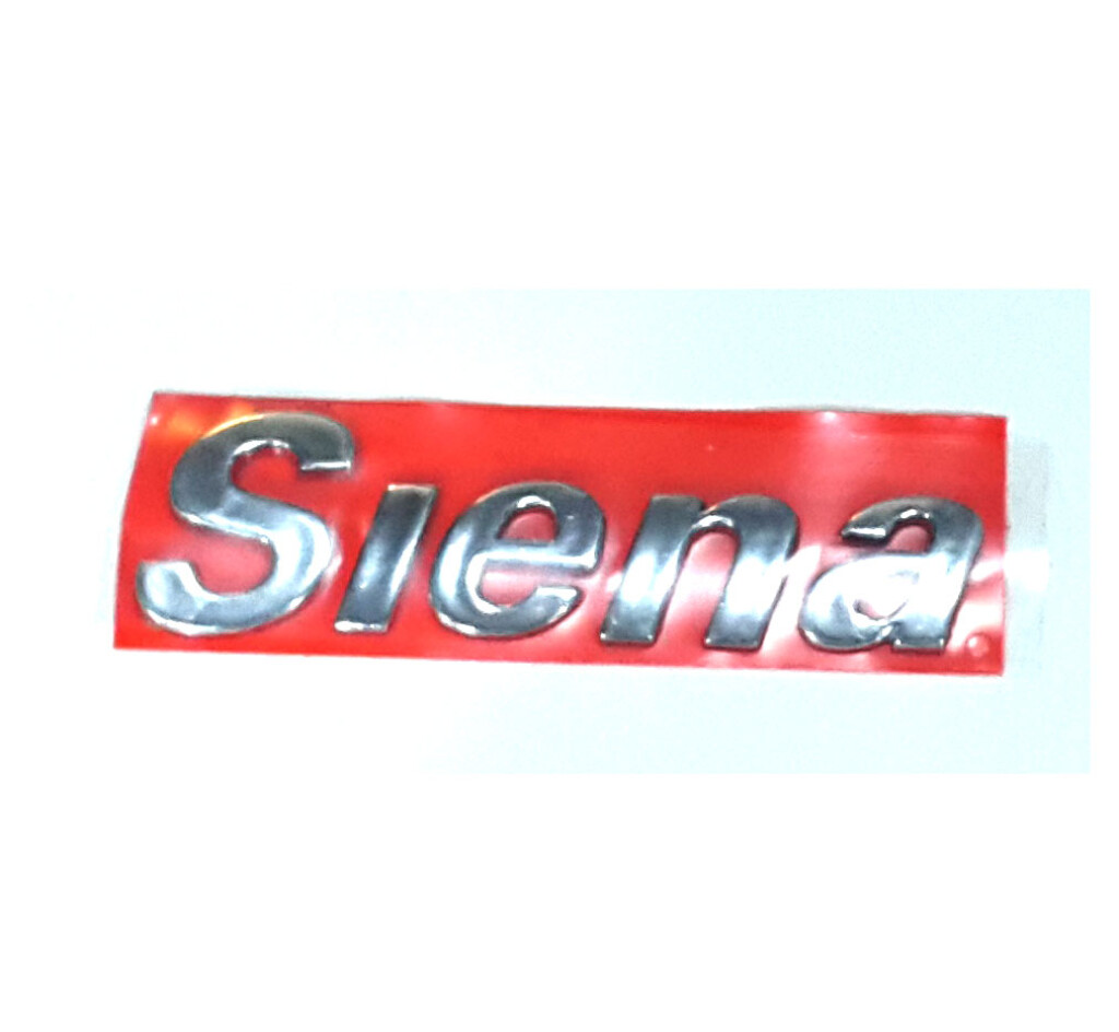 Insignia trasera