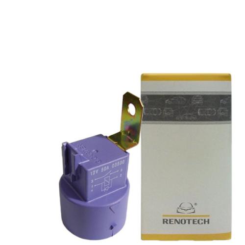 RELAY AUXILIAR RENAULT CLIO MEGANE SCENIC 12V 50A 4 TERMINALES CILINDRICO  VDO 7700810933