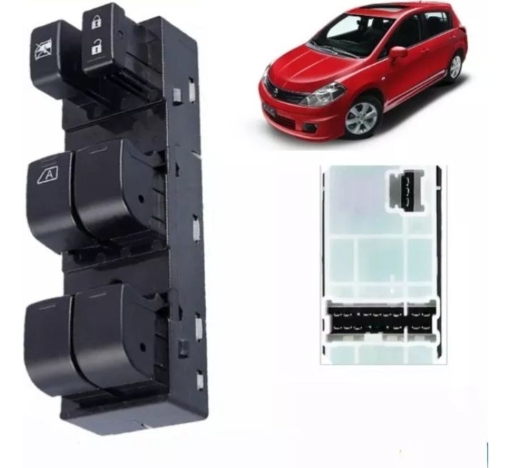 Comando Alza Cristal Nissan Tiida March