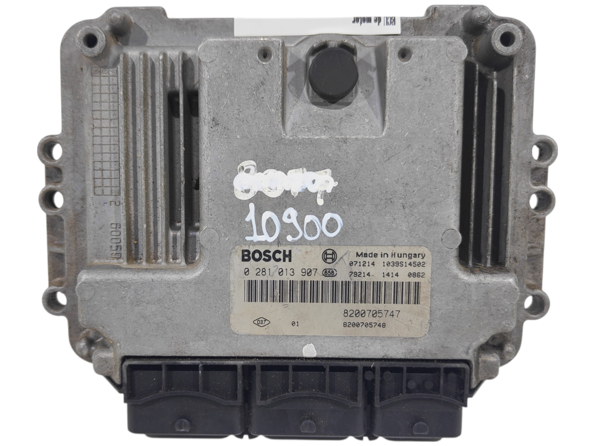ECU de motor Renault MEGANE II SCENIC 1.9 DCI 130HP 2007, Ref: 10900-K3B6