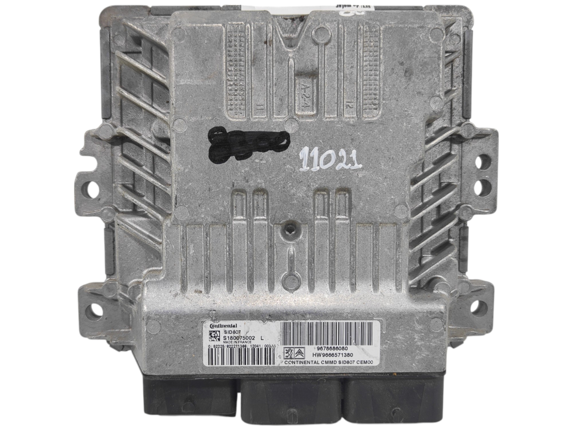 ECU de motor Peugeot 3008 1.6 HDI , Ref: 11021-K3C11
