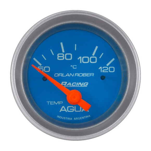 TERMOMETRO AGUA ELECTRICO 12V ESCALA: 70-140°C FONDO AZUL