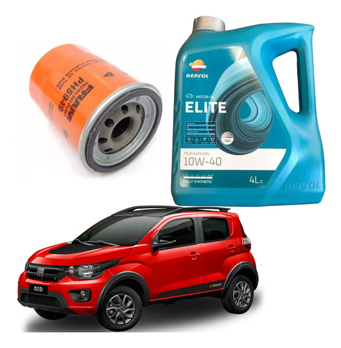 Filtro + Aceite Fiat Mobi 1.0 Nafta
