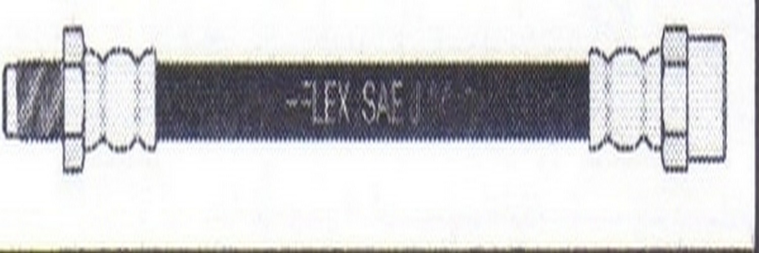 Manguera de freno flexible delantera