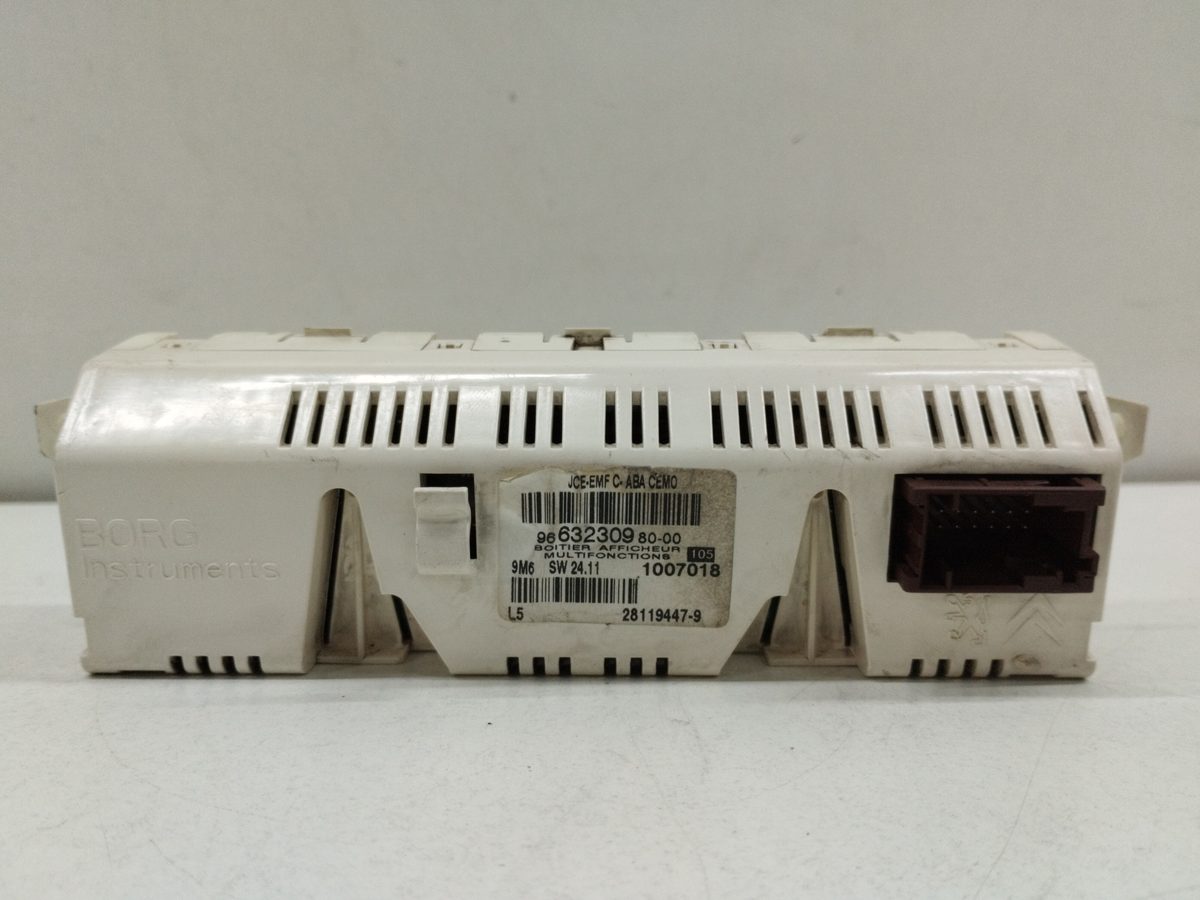Pantalla Multifuncion Citroën C5 Berlina 2004-2008 Exclusive 2.0L 103kW 9663230980