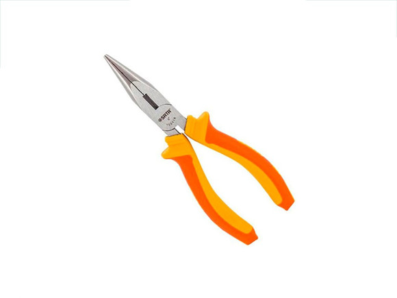 ALICATE MEDIA CAÑA SATA MANGO AISLADO DE 6"