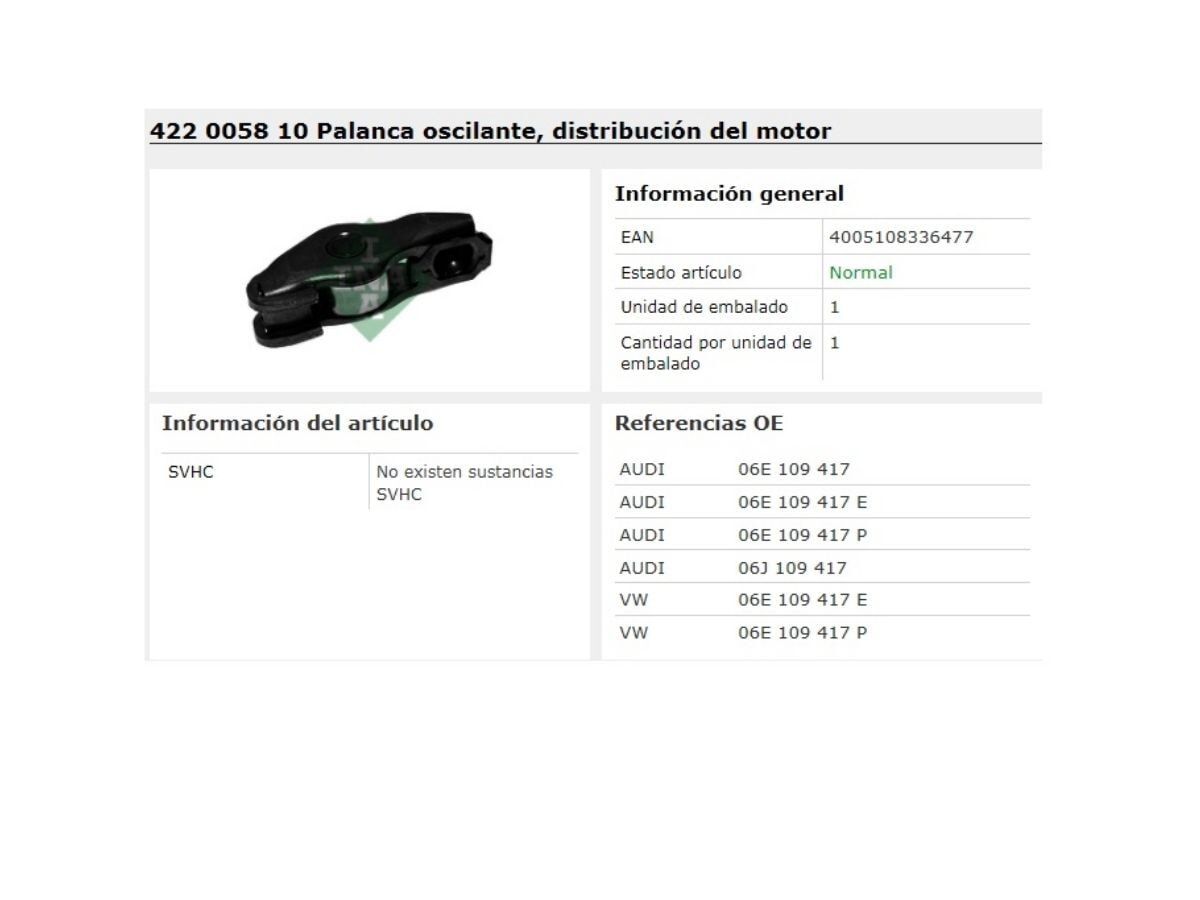 Balancín de suspensión
