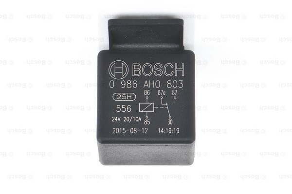 RELAY BOSCH 0986AH0803 24V 10/0 AMP. INV. 5T