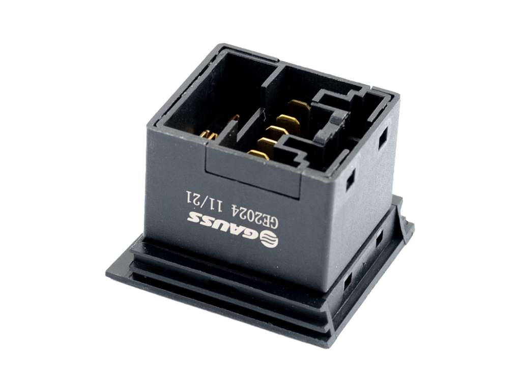 Llave levanta cristal eléctrico doble con marco