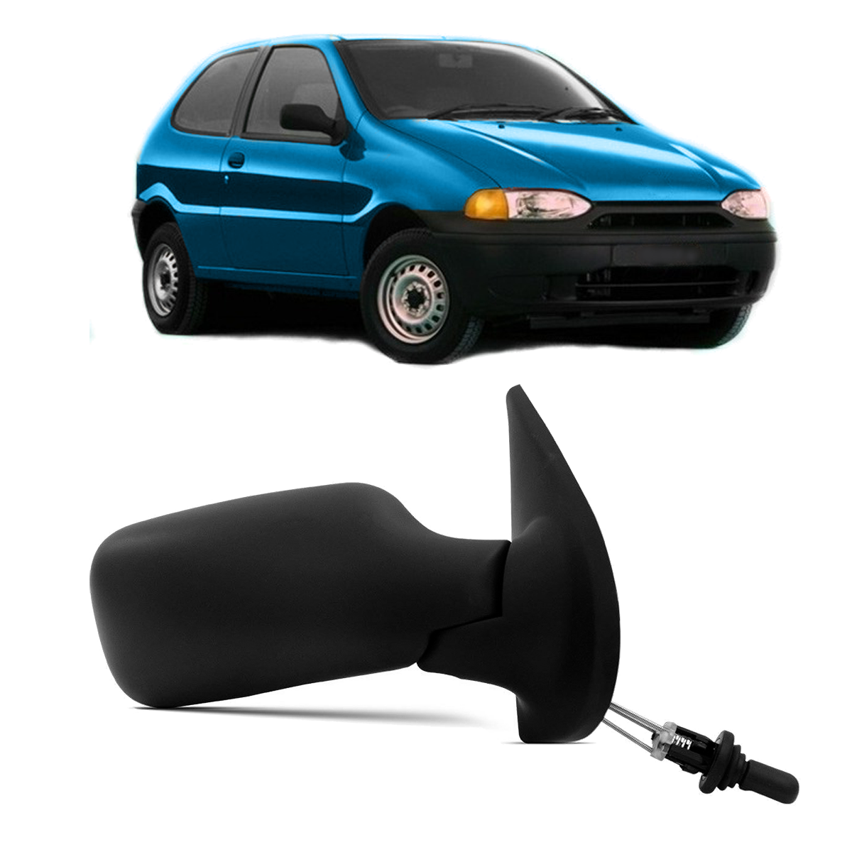 Espejo retrovisor exterior derecho