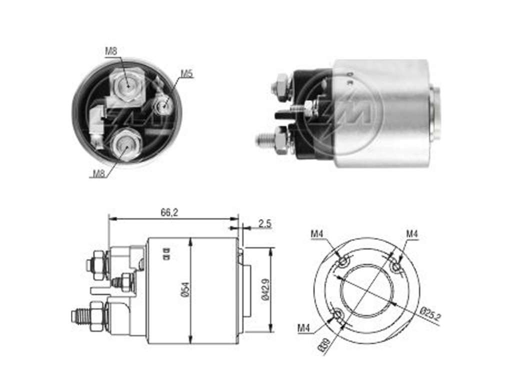 SOLENOIDE VALEO PE BIPPER/CI NEMO