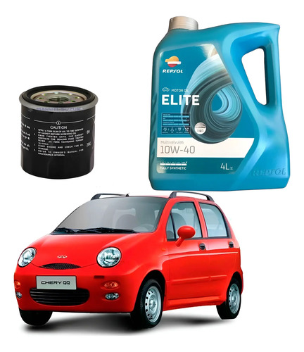 Filtro + Aceite Chery Qq 0.8 / 1.0 Nafta