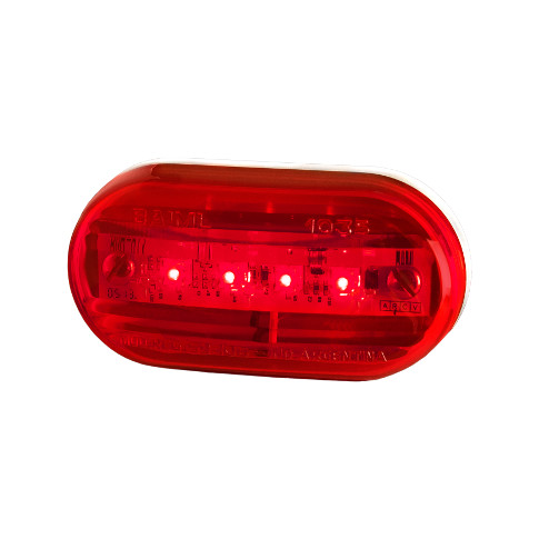 FAROL BAIML 1035E-R OVALADO ELECTR.BIVOLTAJE 4 LED