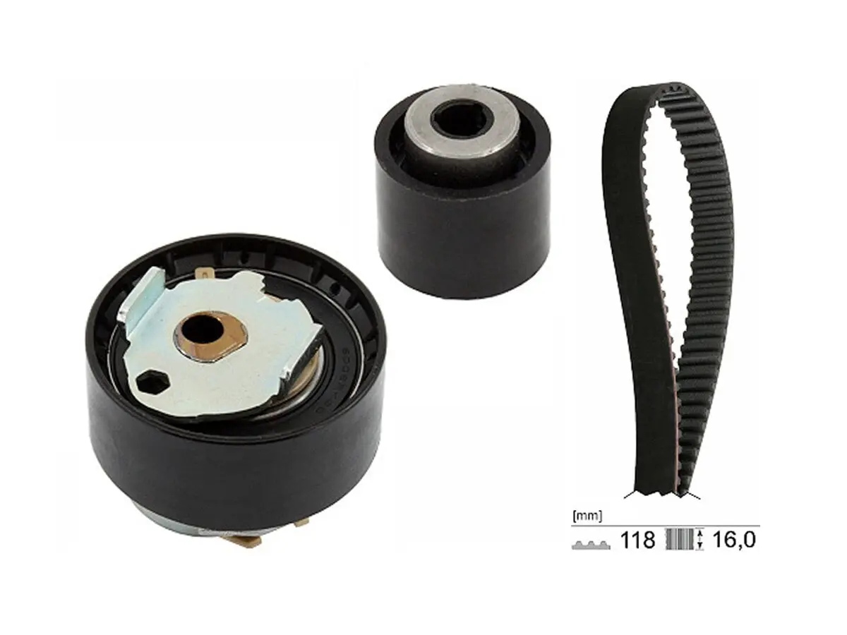 Kit Distribucion S/Bomba Agua Chevrolet Corsa Citroen C-Elysee/C4 Cactus/Ds3/C3 Aircross/C3 Opel Corsa Grandland Peug 3008/208/2008/308 Sw/308/301/2008 Ii/Partner 12-28