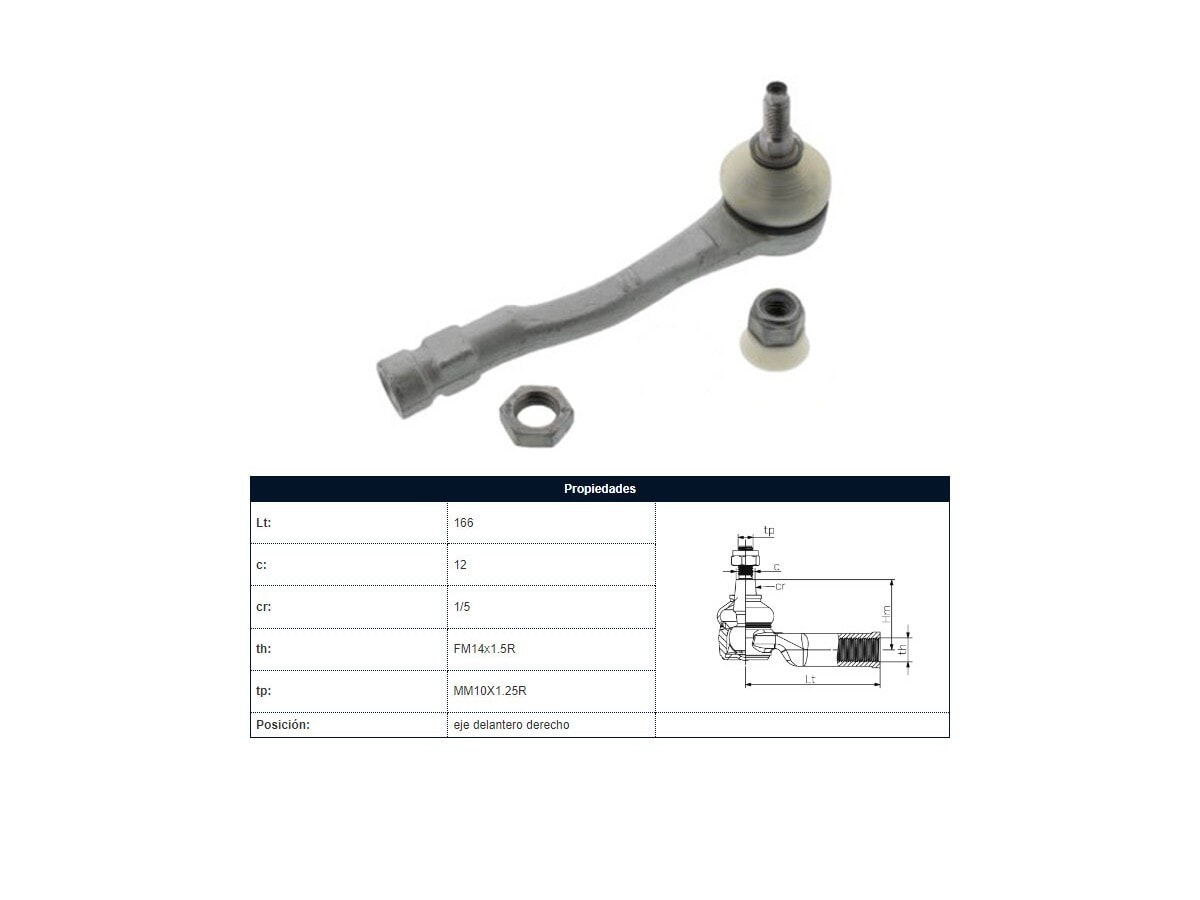 Puntero Citroen C4/Berlingo Peug Partner/308/308 Sw/3008/5008 10-25 Izq