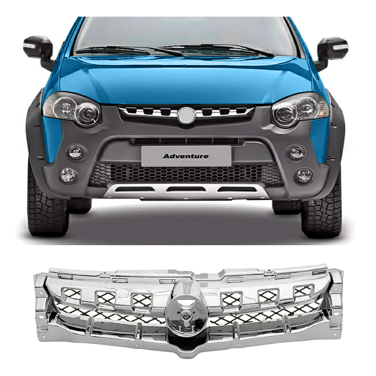 Careta Fiat Strada Adventure 2013/