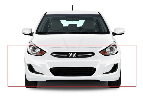 Paragolpe Delantero Hyundai Accent 2012-2017