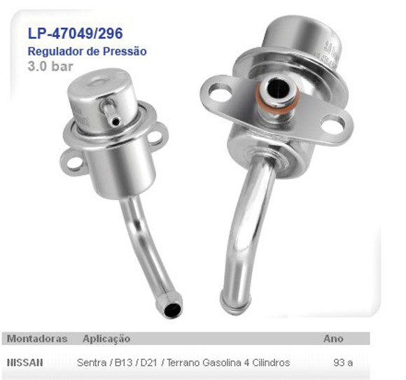 REGULADOR DE PRESION 3.0BAR NISSAN SENTRA B13 93/D21 NAFTA