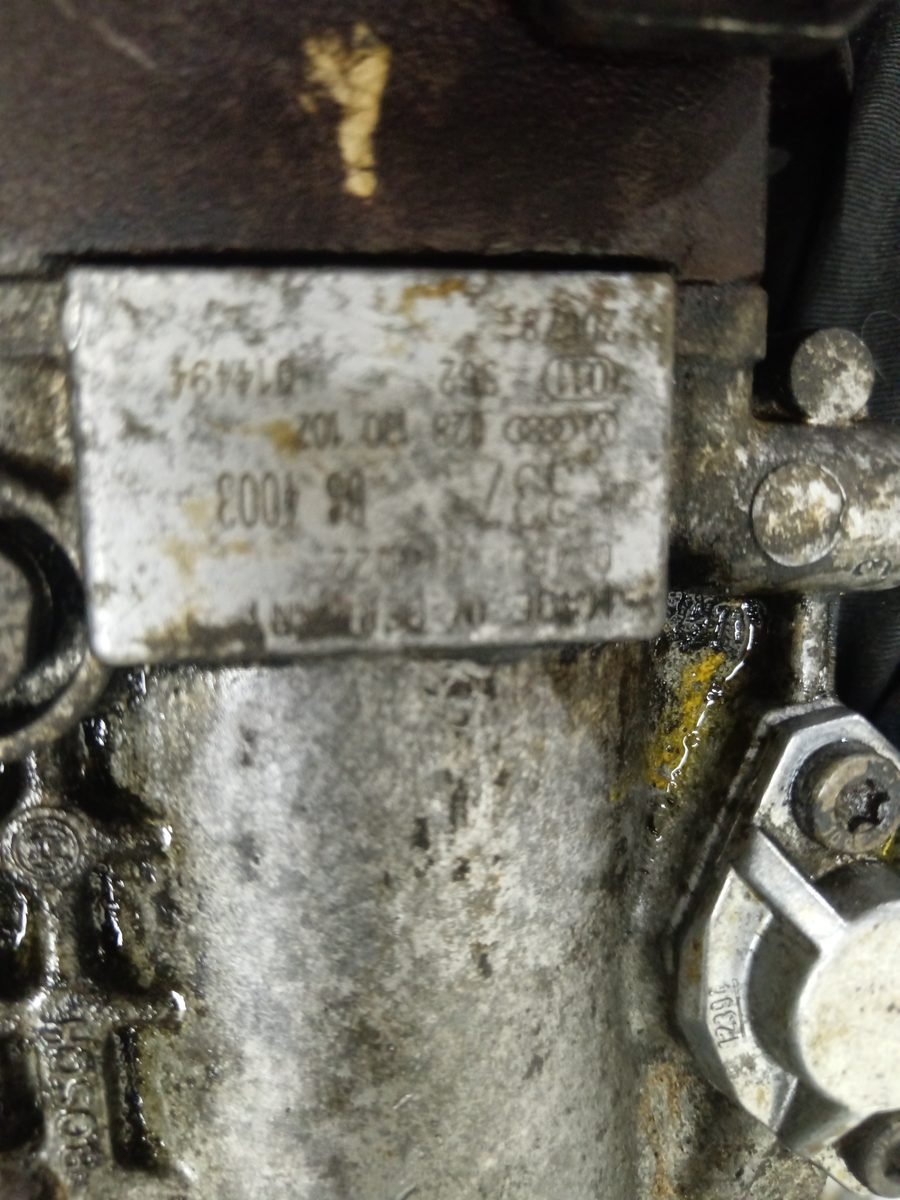 Bomba Inyeccion Volkswagen Golf Iii Berlina (1H1) 1991-1998 1.9 Diesel 1.9L 47kW